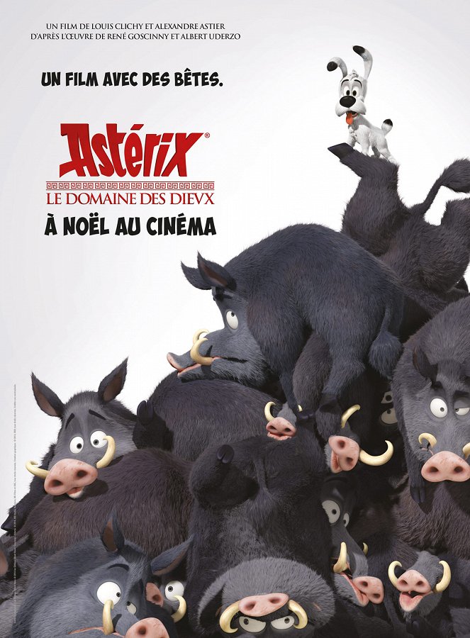 Asteriks i Obeliks: Osiedle Bogów - Plakaty