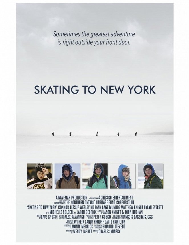 Skating to New York - Affiches
