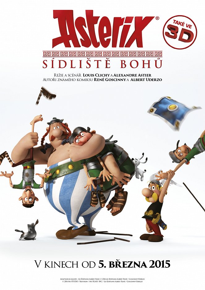 Asterix: Sídliště bohů - Plakáty