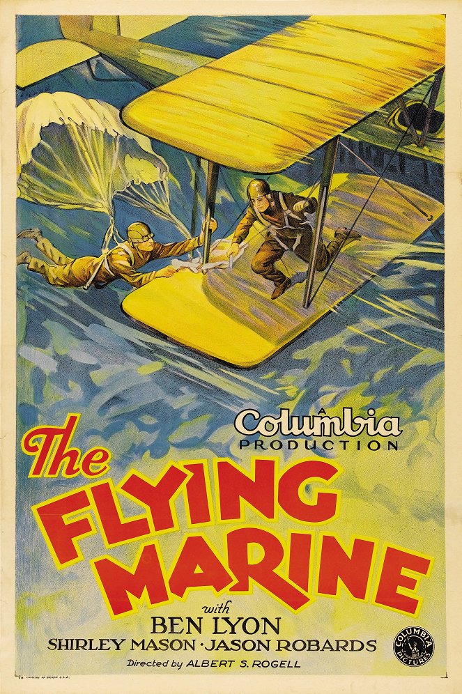 The Flying Marine - Affiches