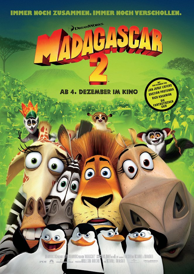 Madagascar 2 - Plakate