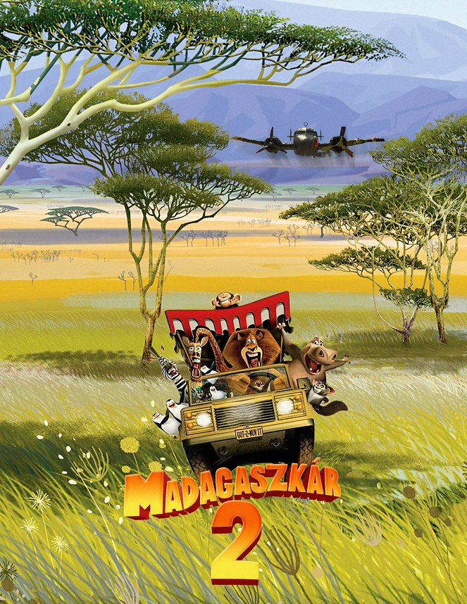 Madagaszkár 2. - Menekülés Afrikába - Plakátok