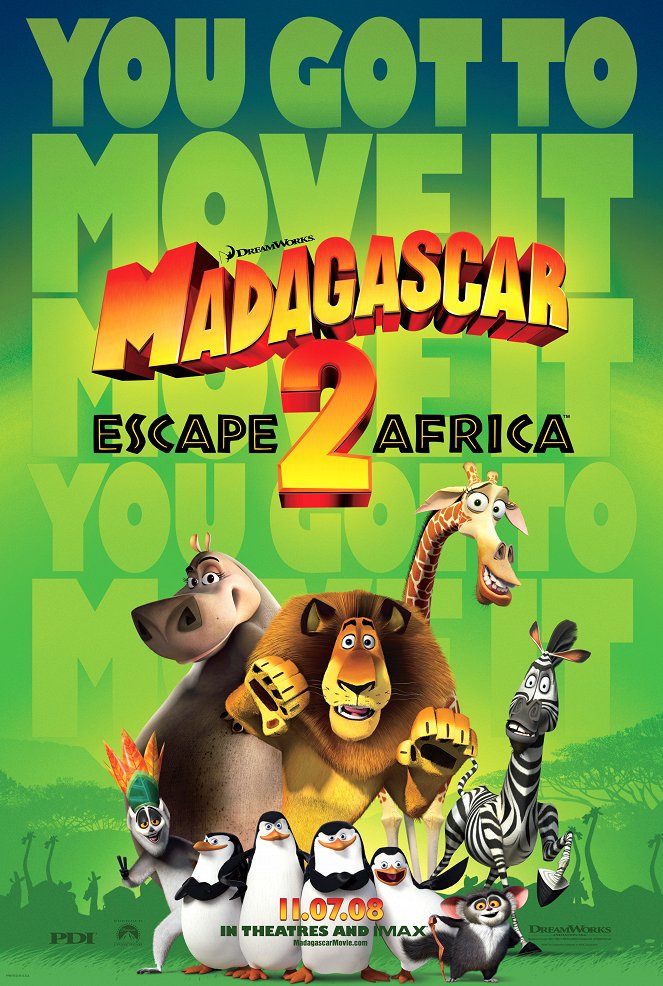 Madagascar 2 - Affiches