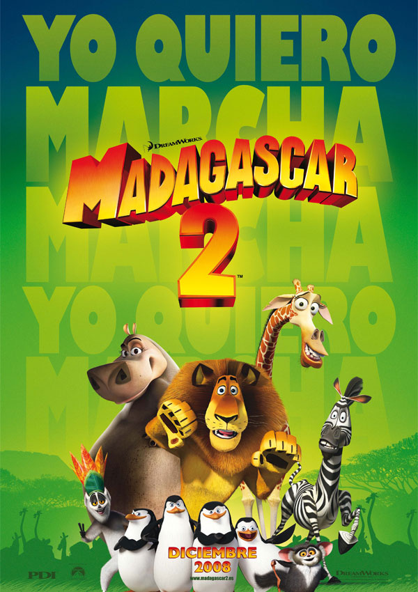 Madagascar 2 - Carteles