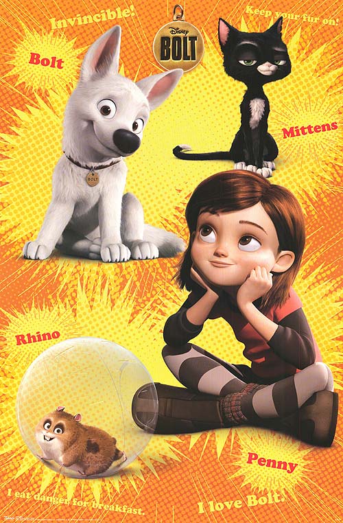 Bolt - pes pro každý případ - Plakáty