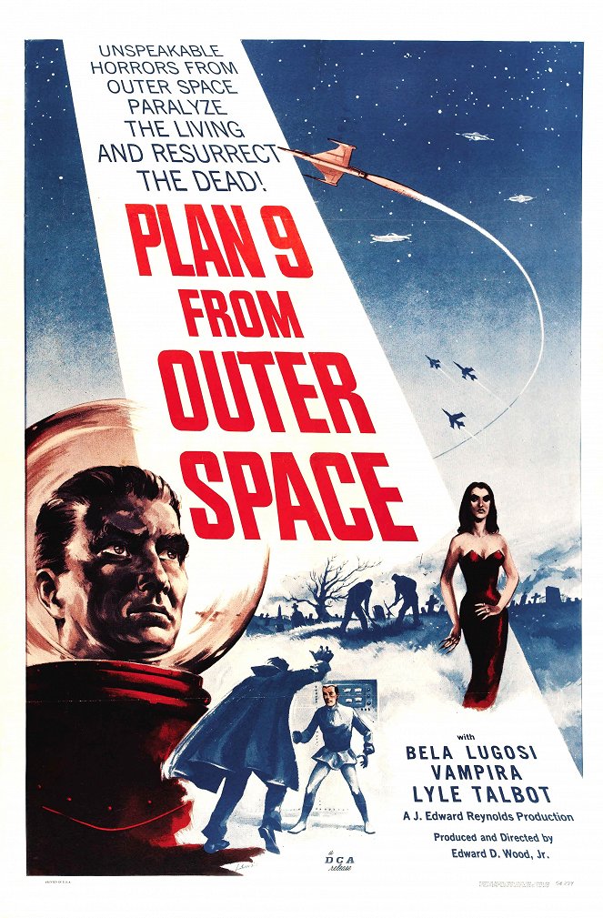 Plan 9 z kosmosu - Plakaty