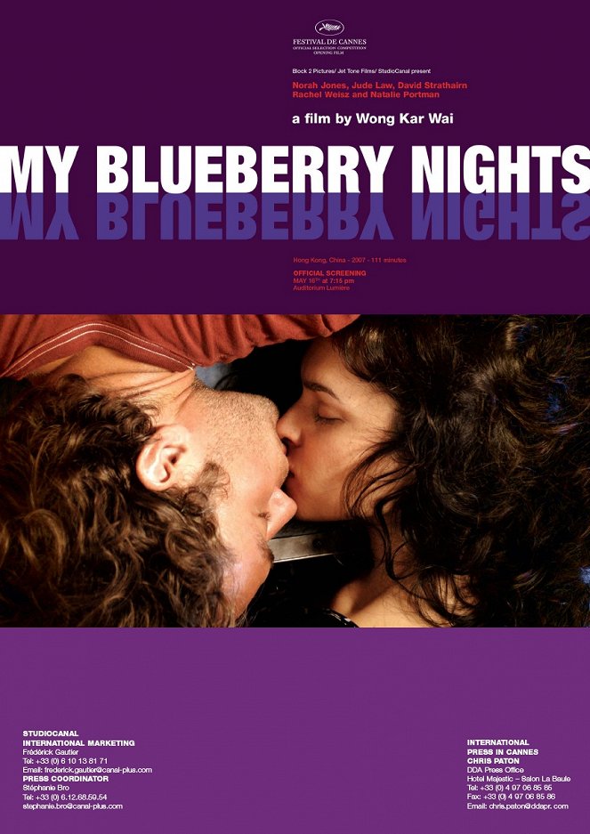 My Blueberry Nights - Julisteet