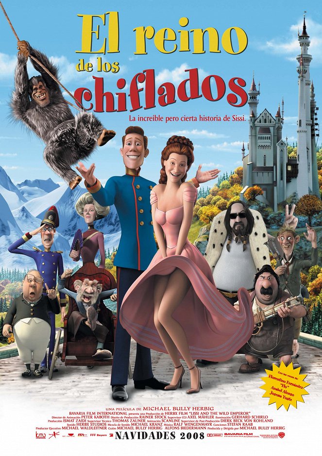 El reino de los Chiflados - Carteles