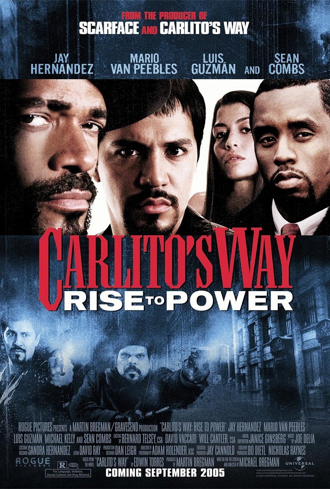 Carlitova cesta: Zrození gangstera - Plakáty