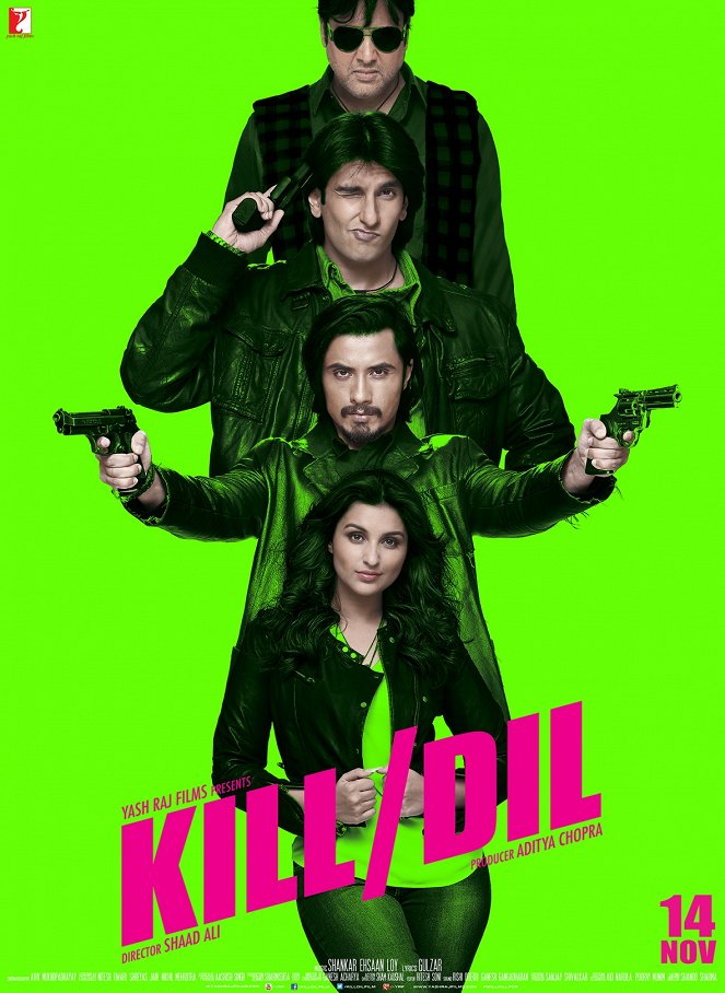 Kill Dil - Affiches