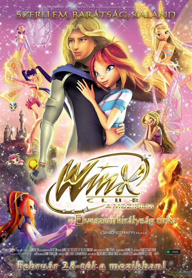 Winx Klub - A mozifilm: Az elveszett királyság titka - Plakátok