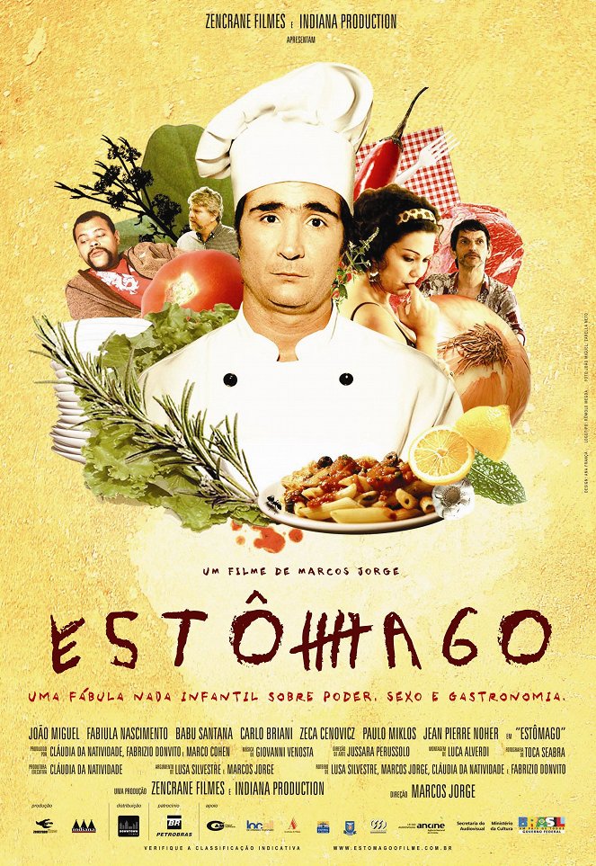 Estômago: A Gastronomic Story - Posters