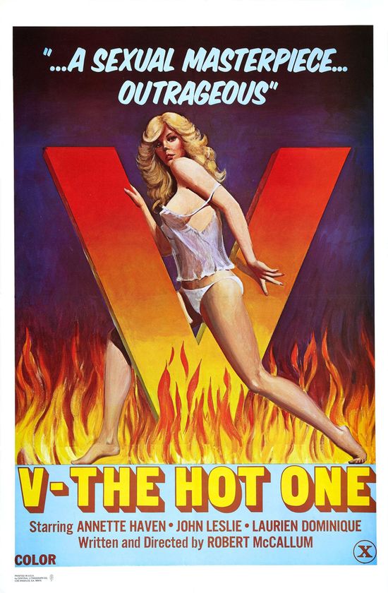 V: The Hot One - Plakaty