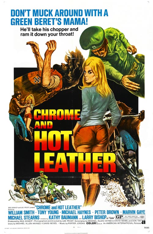 Chrome and Hot Leather - Carteles