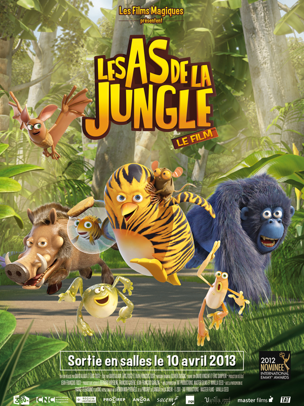 Les As de la jungle - Opération banquise - Plakátok