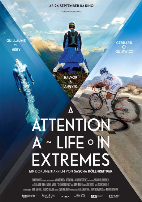 Attention: A Life in Extremes - Carteles