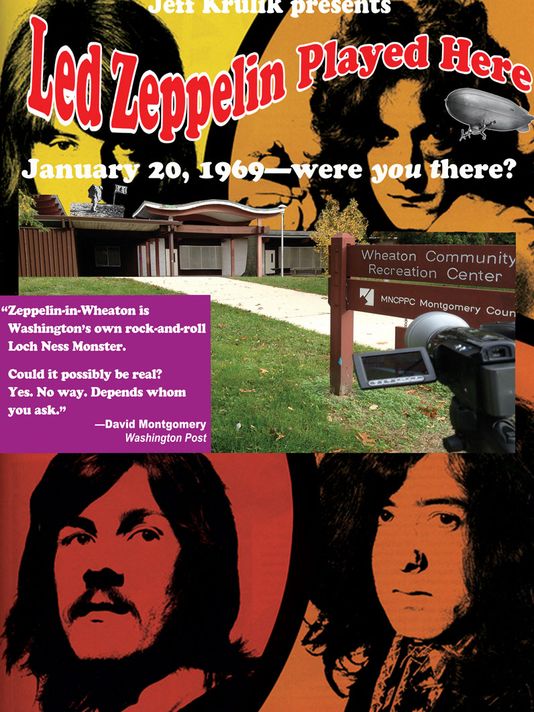 Led Zeppelin Played Here - Plakaty