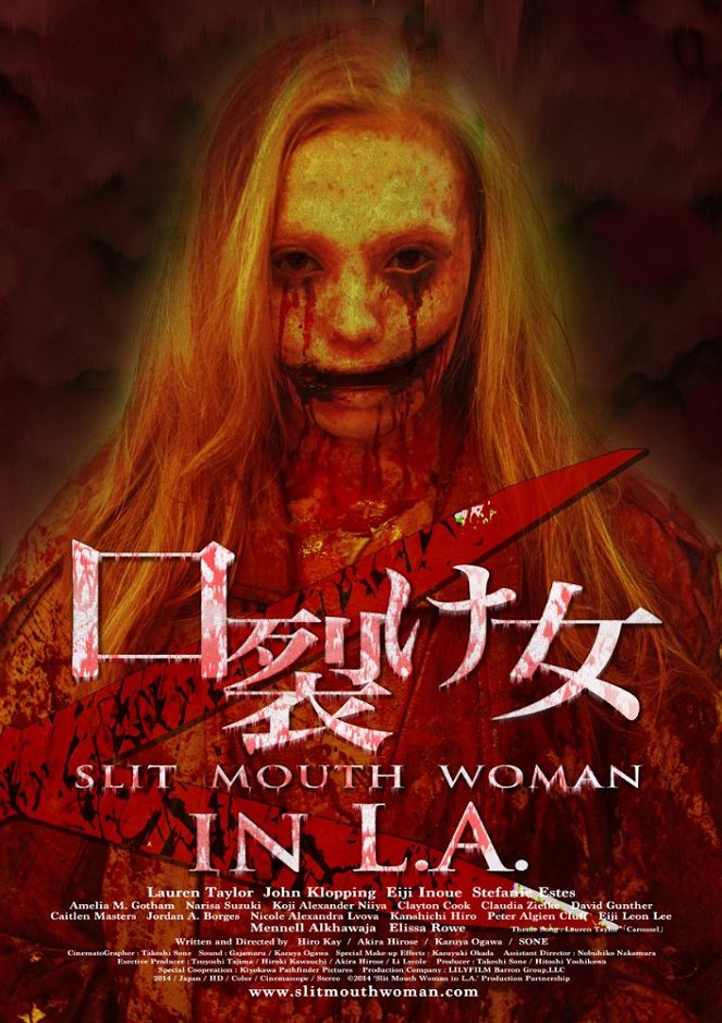 Slit Mouth Woman in LA - Posters