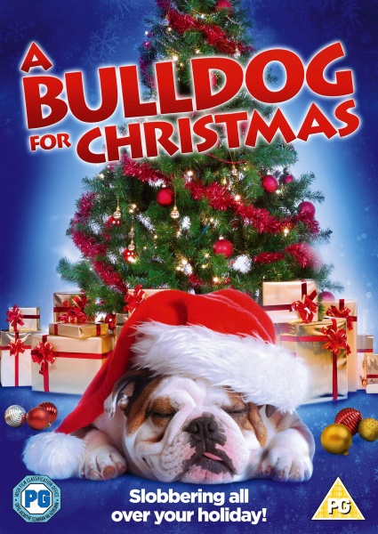 Eine Bulldogge zu Weihnachten - Plakate
