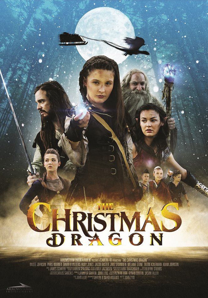 The Christmas Dragon - Affiches