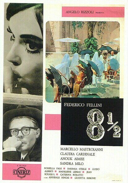 Fellini 8 1/2 - Julisteet