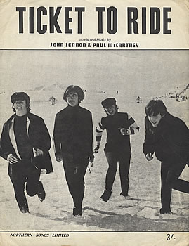 The Beatles: Ticket to Ride - Plakaty