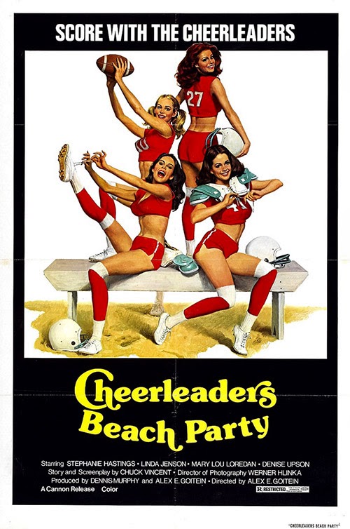 Cheerleaders Beachparty - Affiches