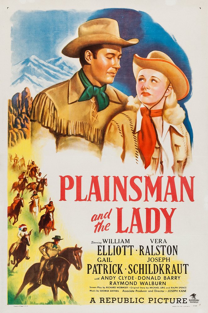 Plainsman and the Lady - Cartazes