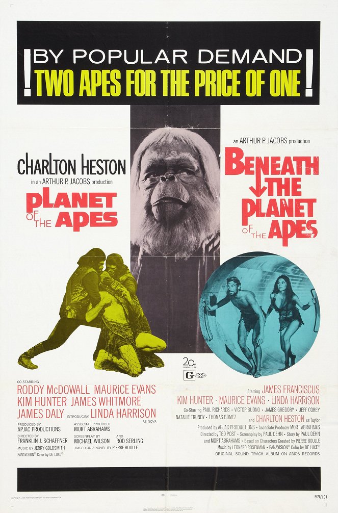 W podziemiach Planety Małp - Plakaty