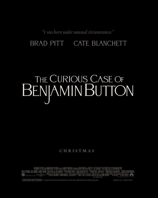 Ciekawy przypadek Benjamina Buttona - Plakaty