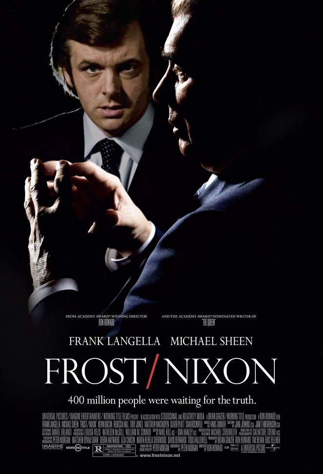 El desafío. Frost contra Nixon - Carteles
