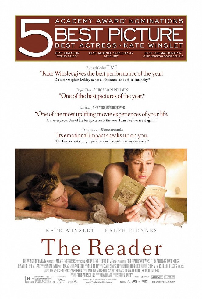 The Reader (El lector) - Carteles