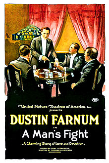 A Man's Fight - Affiches