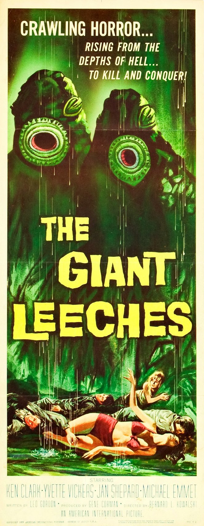 Attack of the Giant Leeches - Julisteet