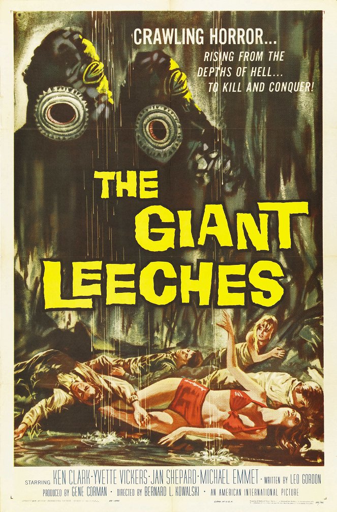Attack of the Giant Leeches - Plakaty