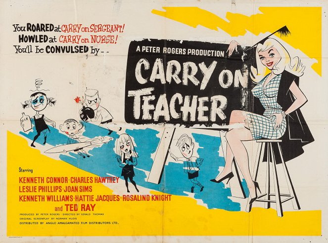 Carry On Teacher - Carteles