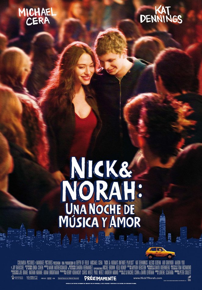 Nick & Norah: Una noche de música y amor - Carteles