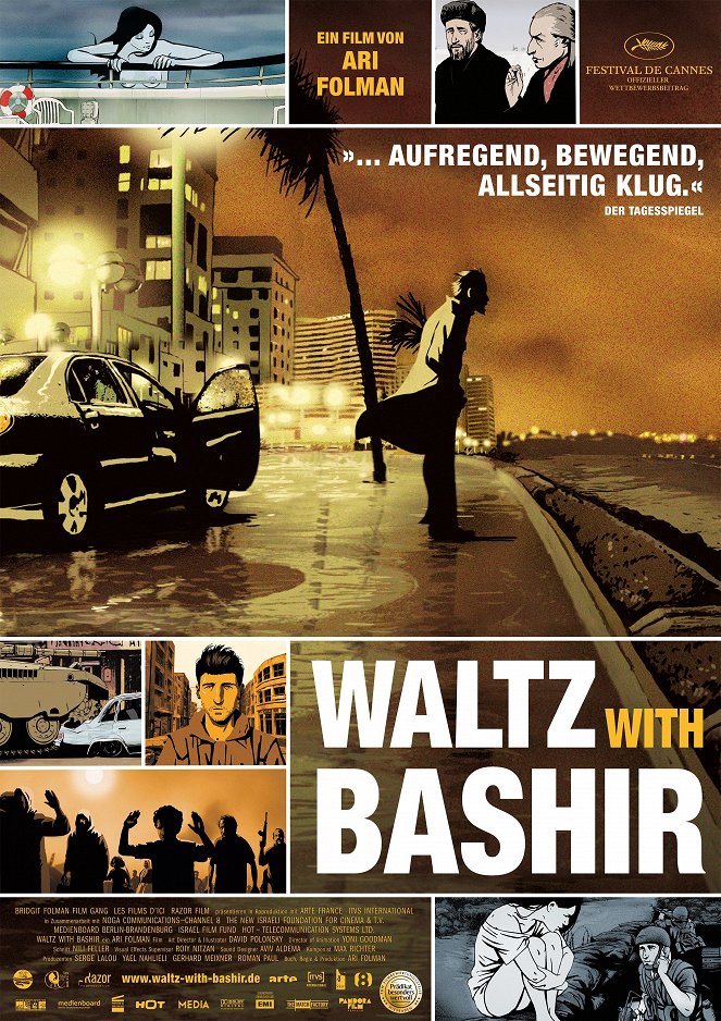 A Valsa com Bashir - Cartazes