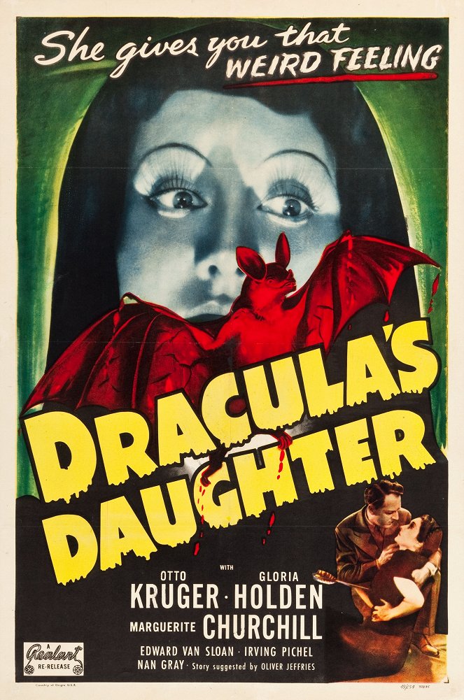 Draculova dcera - Plagáty