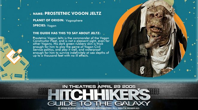 H2G2 : Le guide du voyageur galactique - Affiches