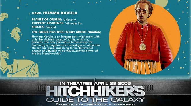 H2G2 : Le guide du voyageur galactique - Affiches