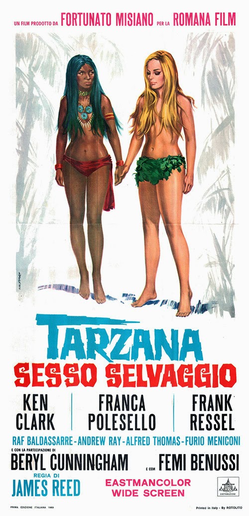 Tarzana, sesso selvaggio - Cartazes