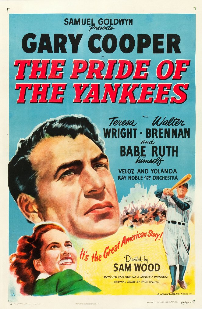 The Pride of the Yankees - Posters
