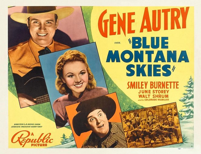 Blue Montana Skies - Affiches