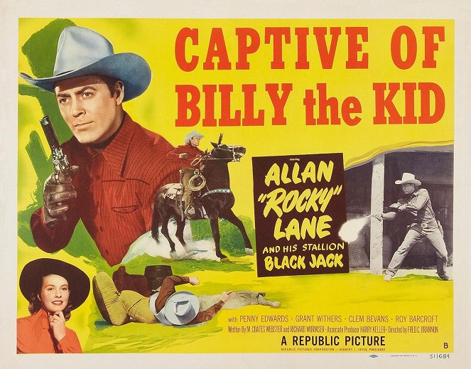 Captive of Billy the Kid - Carteles