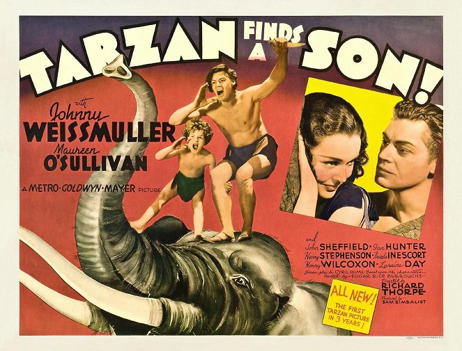 Tarzan Finds a Son! - Plakaty