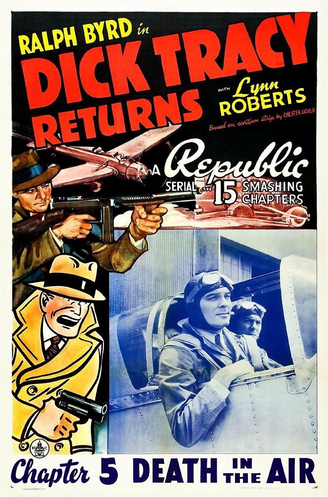 Dick Tracy Returns - Carteles