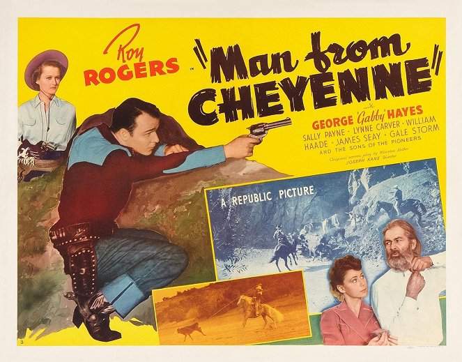 Man From Cheyenne - Julisteet