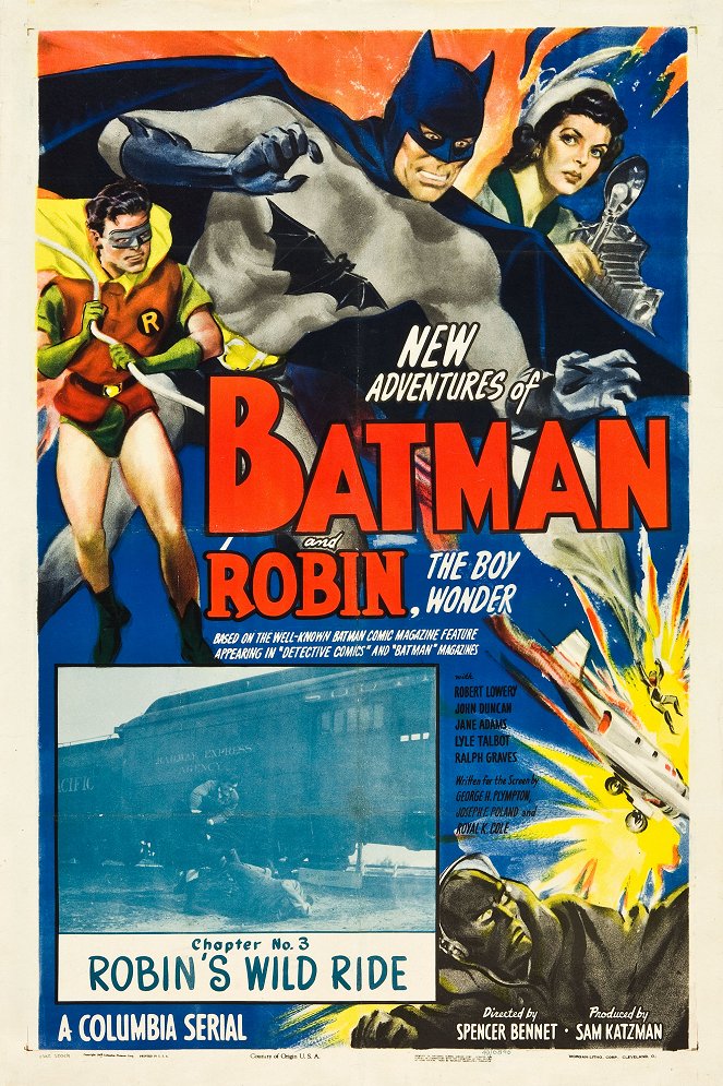 Batman and Robin - Carteles