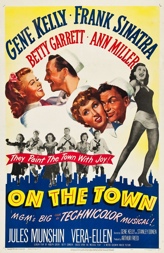 On the Town - Cartazes